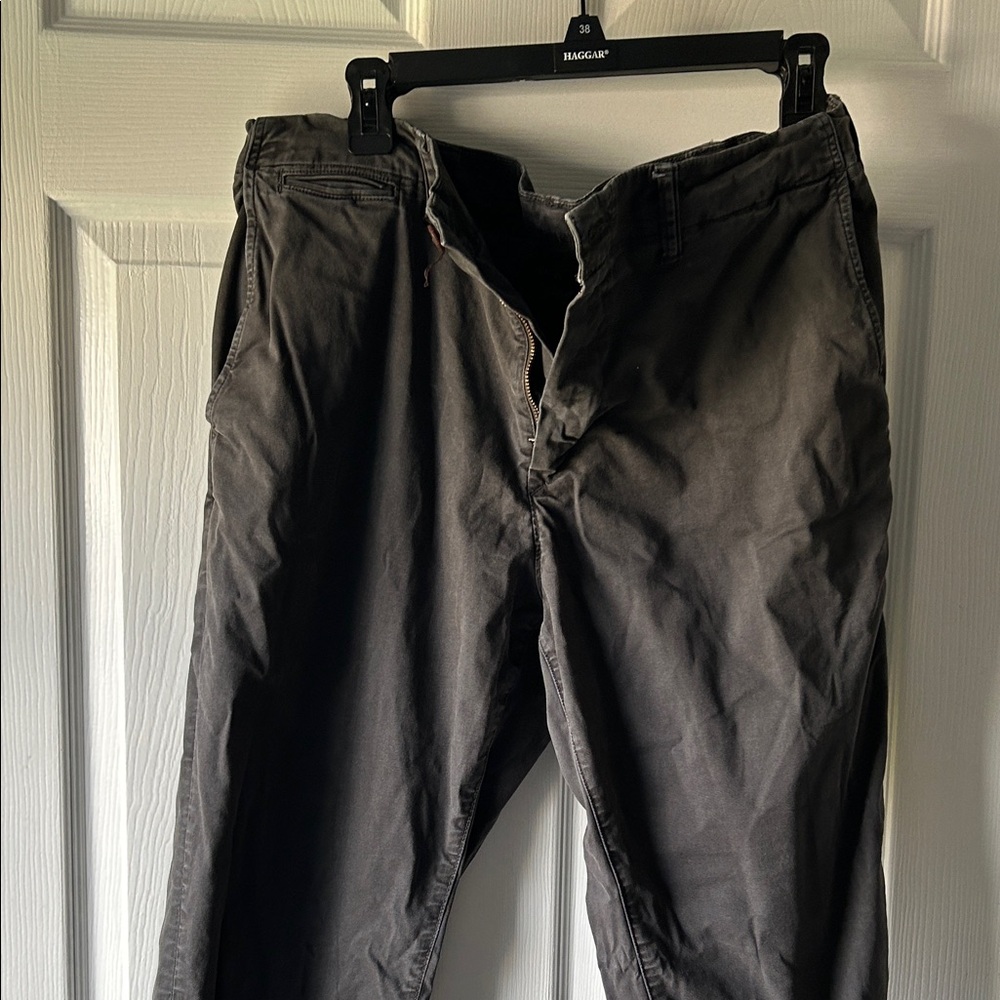 American Eagle Outfitters Dark Gray Men's Chinos